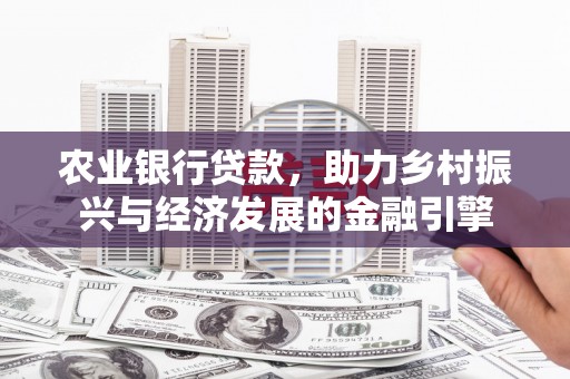 边坝农业银行贷款，助力乡村振兴与经济发展的金融引擎