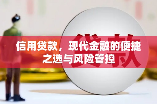 边坝信用贷款，现代金融的便捷之选与风险管控
