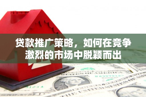 边坝贷款推广策略，如何在竞争激烈的市场中脱颖而出