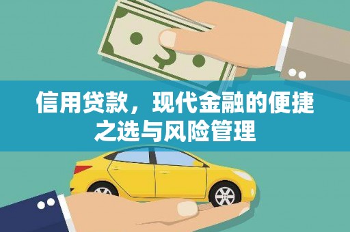 边坝信用贷款，现代金融的便捷之选与风险管理
