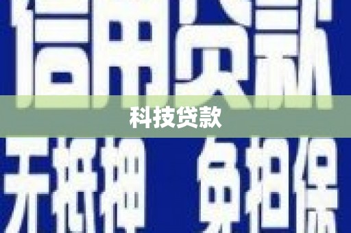 边坝科技贷款