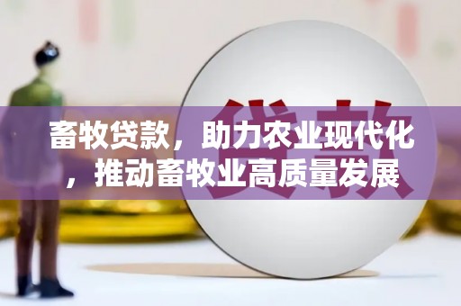 边坝畜牧贷款，助力农业现代化，推动畜牧业高质量发展