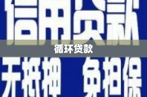 边坝循环贷款