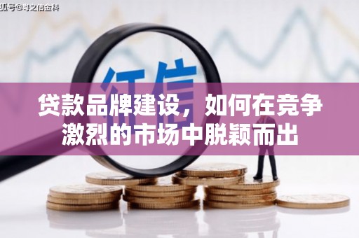 边坝贷款品牌建设，如何在竞争激烈的市场中脱颖而出