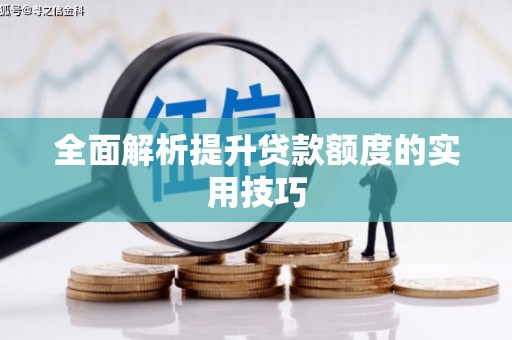 边坝全面解析提升贷款额度的实用技巧