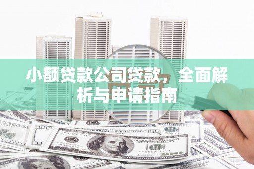 边坝小额贷款公司贷款，全面解析与申请指南