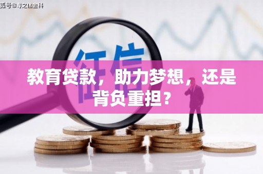 边坝教育贷款，助力梦想，还是背负重担？
