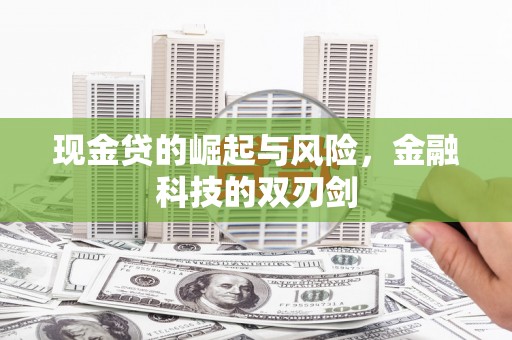 边坝现金贷的崛起与风险，金融科技的双刃剑