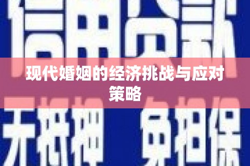 边坝现代婚姻的经济挑战与应对策略