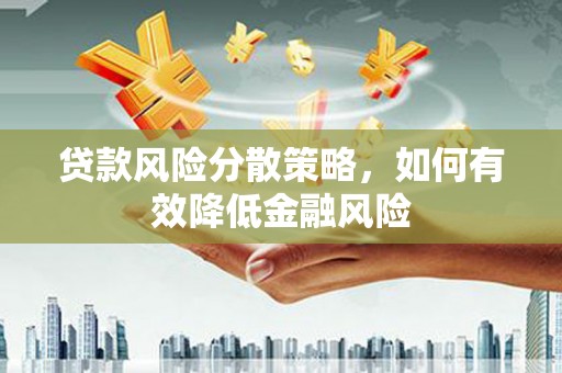边坝贷款风险分散策略，如何有效降低金融风险