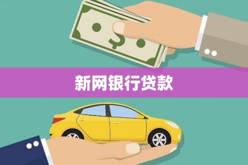 边坝新网银行贷款