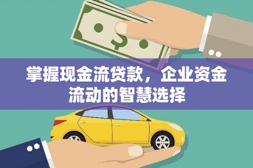 边坝掌握现金流贷款，企业资金流动的智慧选择