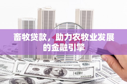 边坝畜牧贷款，助力农牧业发展的金融引擎