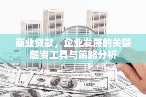 边坝商业贷款，企业发展的关键融资工具与策略分析