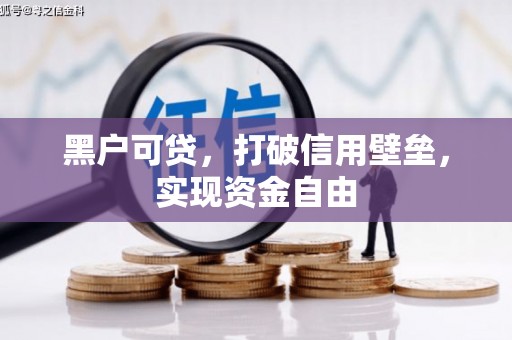 边坝黑户可贷，打破信用壁垒，实现资金自由