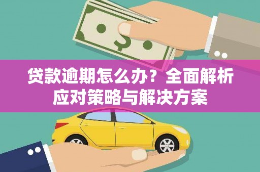 边坝贷款逾期怎么办？全面解析应对策略与解决方案