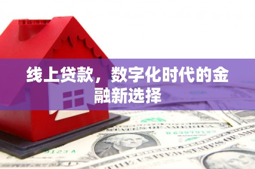 边坝线上贷款，数字化时代的金融新选择