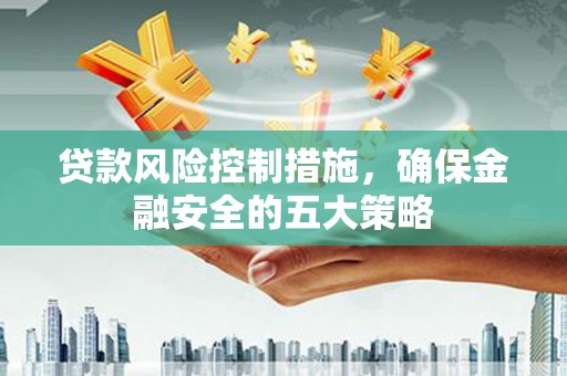 边坝贷款风险控制措施，确保金融安全的五大策略