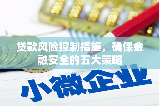边坝贷款风险控制措施，确保金融安全的五大策略