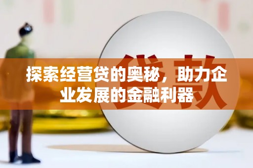 边坝探索经营贷的奥秘，助力企业发展的金融利器