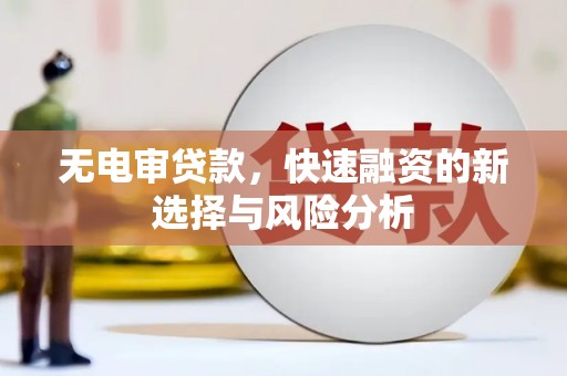 边坝无电审贷款，快速融资的新选择与风险分析