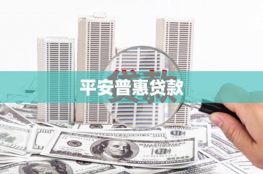 边坝平安普惠贷款