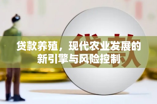 边坝贷款养殖，现代农业发展的新引擎与风险控制