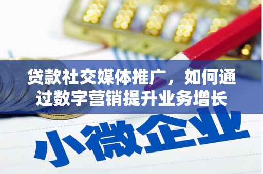 边坝贷款社交媒体推广，如何通过数字营销提升业务增长
