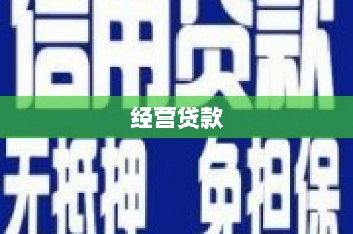 边坝经营贷款