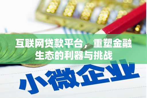 边坝互联网贷款平台，重塑金融生态的利器与挑战