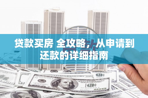 边坝贷款买房 全攻略，从申请到还款的详细指南