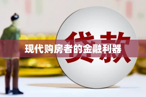 边坝现代购房者的金融利器