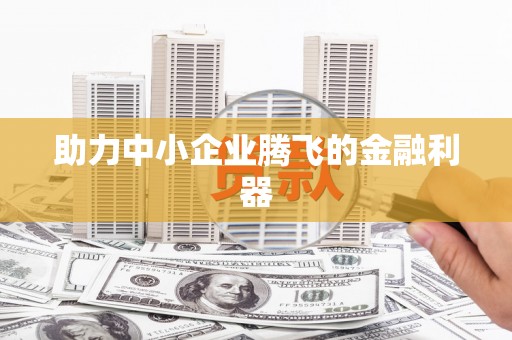 边坝助力中小企业腾飞的金融利器