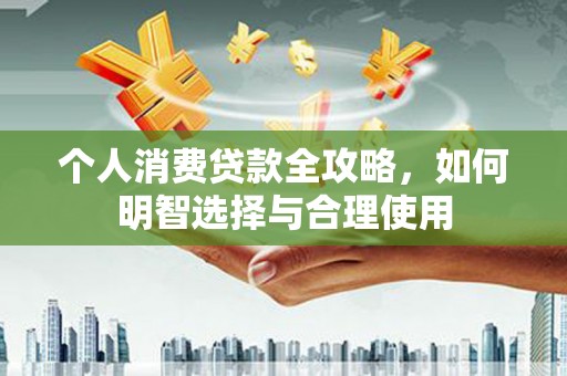 边坝个人消费贷款全攻略，如何明智选择与合理使用