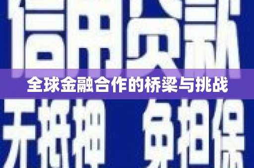 边坝全球金融合作的桥梁与挑战