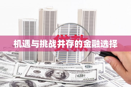 边坝机遇与挑战并存的金融选择