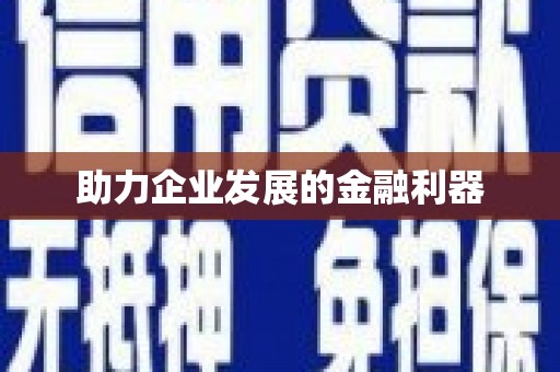 边坝助力企业发展的金融利器