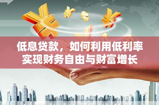 边坝低息贷款，如何利用低利率实现财务自由与财富增长
