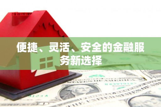 边坝便捷、灵活、安全的金融服务新选择