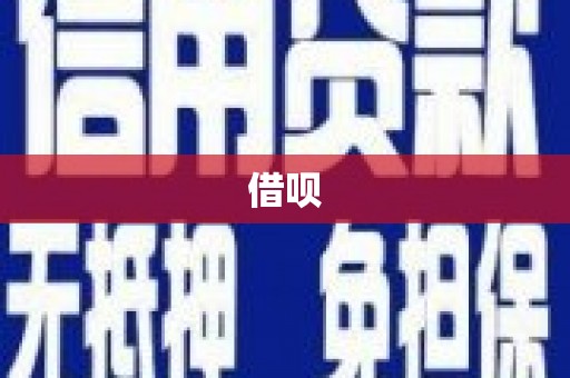 边坝借呗