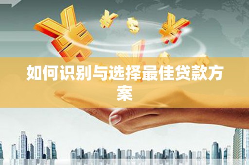边坝如何识别与选择最佳贷款方案