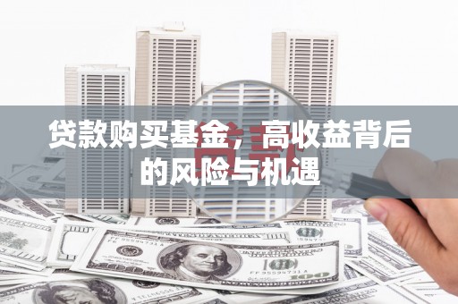 边坝贷款购买基金，高收益背后的风险与机遇